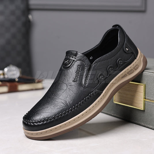 Buy Chester Men’s Leather Slip-On Shoes Online in Pakistan – Premium Comfort, Style & Durability T-7808