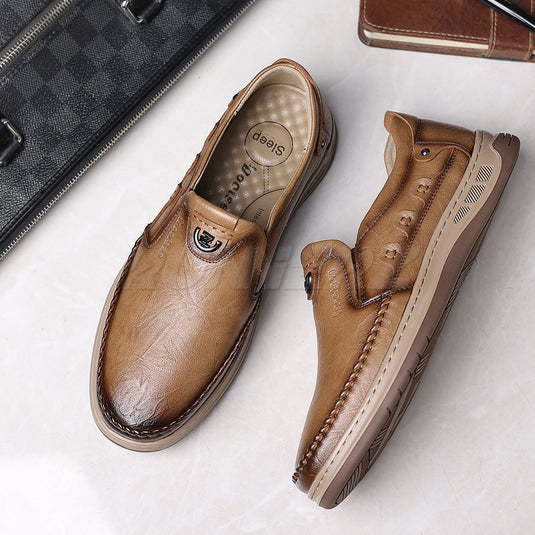 Buy Chester Men’s Leather Slip-On Shoes Online in Pakistan – Premium Comfort, Style & Durability T-7808