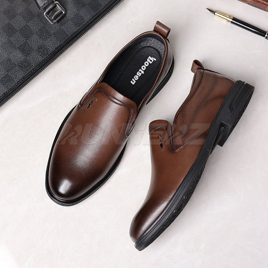 Viceroy LuxeFormals – Premium Slip-On Leather Shoes for Men | Comfort & Style T-7801