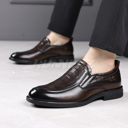 Ambassador Executive Men’s Dress Shoes in Pakistan | Premium Formal Slip-On Office & Wedding Shoes | SKU-7812