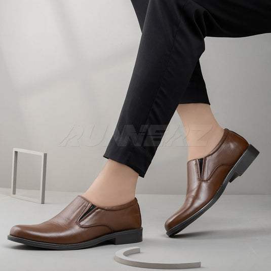 Vintage Franco – Men's Formal Leather Shoes in Pakistan | Premium Slip-On for Office & Events - 820