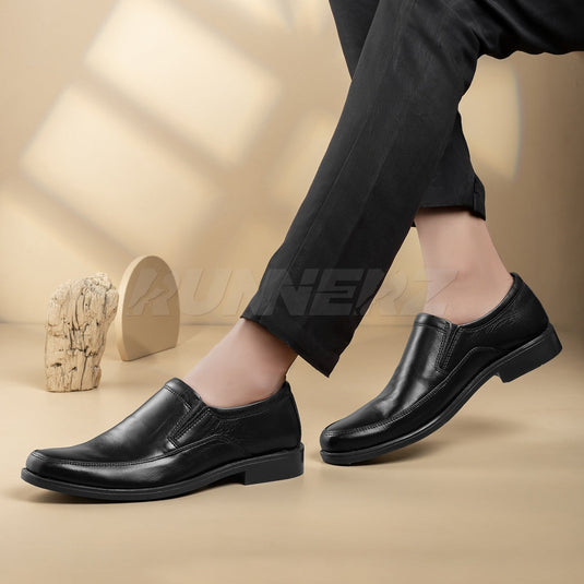 Maverick Men’s Leather Slip-On Shoes – Formal Footwear for Men in Pakistan - 811