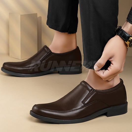 Maverick Men’s Leather Slip-On Shoes – Formal Footwear for Men in Pakistan - 811