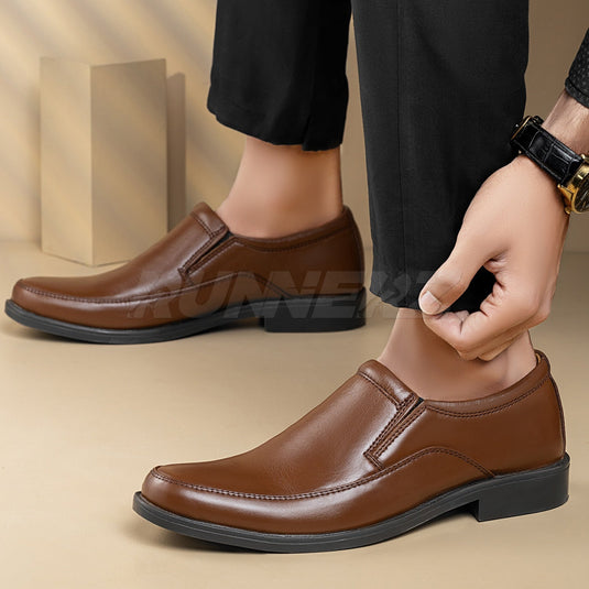 Maverick Men’s Leather Slip-On Shoes – Formal Footwear for Men in Pakistan - 811