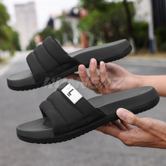 Runnerz Lite Cushioned Cloud Slides for Men – Premium Medicated Comfort Slippers in Pakistan | SKU-250901