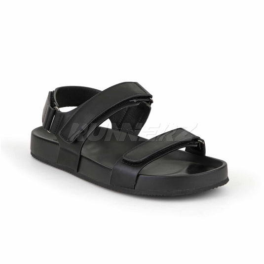 Runnerz Men’s Cushioned Sandals with Arch Support | Premium Leather Non-Slip Sandals Pakistan | SKU-819-1