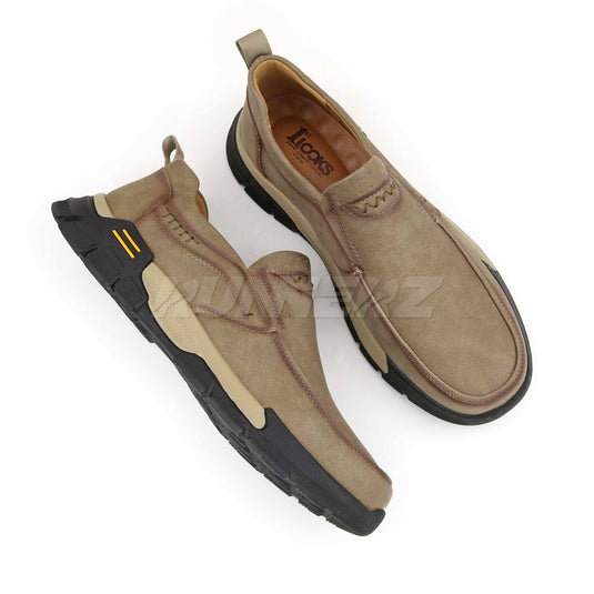 Runnerz Men’s Slip-On Casual Office Shoes | Big Size EU 45–48 | Best Price in Pakistan | SKU-E871-B