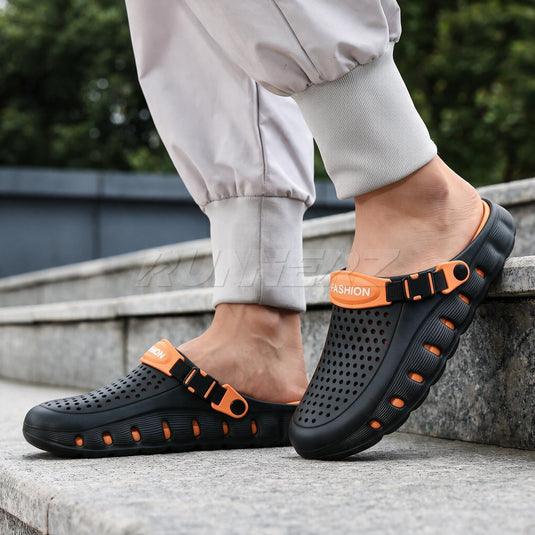 Best EVA Clogs for Men in Pakistan | Lightweight Breathable Comfort Clogs – Runnerz AeroFlow™ | SKU-GX1812