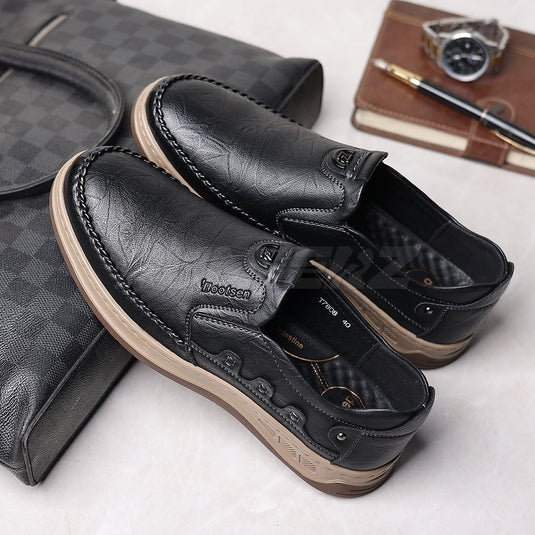 Buy Chester Men’s Leather Slip-On Shoes Online in Pakistan – Premium Comfort, Style & Durability T-7808