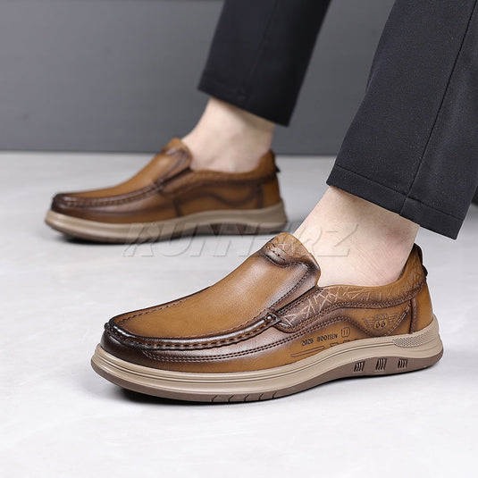 Velmont Leather Slip-On Shoes for Men in Pakistan | T-7818