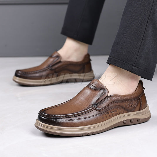 Velmont Leather Slip-On Shoes for Men in Pakistan | T-7818