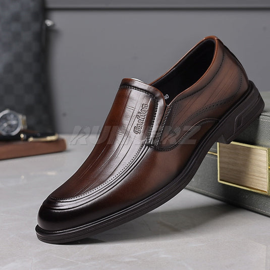 Buy Monarch Men’s Dress Shoes in Pakistan – Premium Formal & Business Slip-On Shoes | Office & Wedding Wear | Free Delivery + COD - SKU-7811