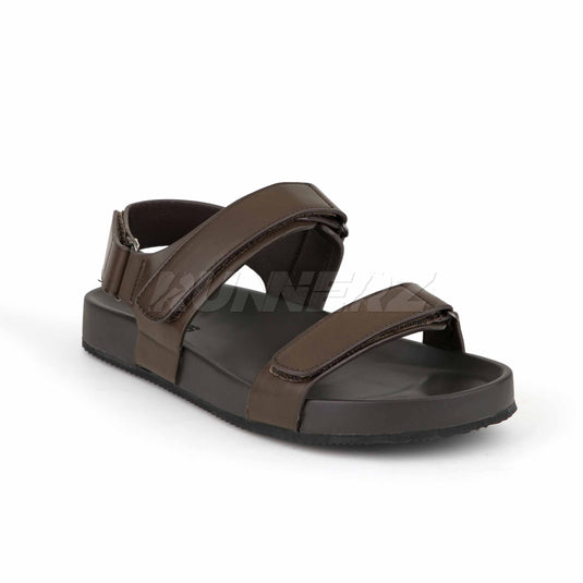Runnerz Men’s Cushioned Sandals with Arch Support | Premium Leather Non-Slip Sandals Pakistan | SKU-819-1