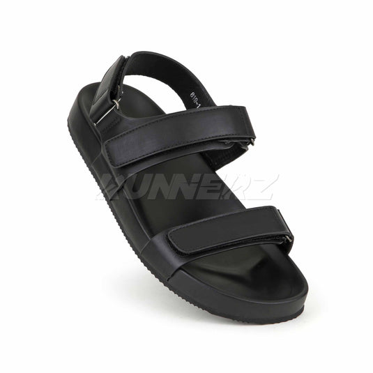 Runnerz Men’s Cushioned Sandals with Arch Support | Premium Leather Non-Slip Sandals Pakistan | SKU-819-1