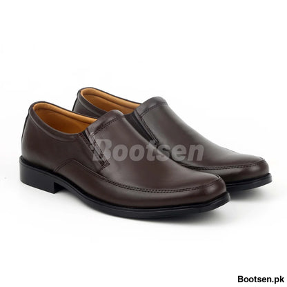 Mens Formal Shoes Genuine Leather | Art-811 40 / Brown