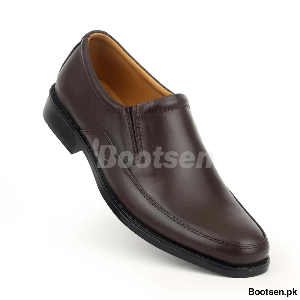 Mens Formal Shoes Genuine Leather | Art-811 42 / Brown