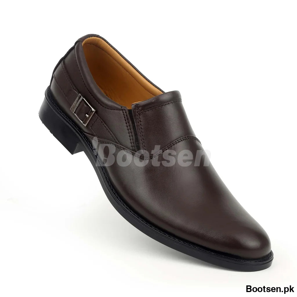 Mens Formal Shoes Genuine Leather | Art-812 41 / Brown