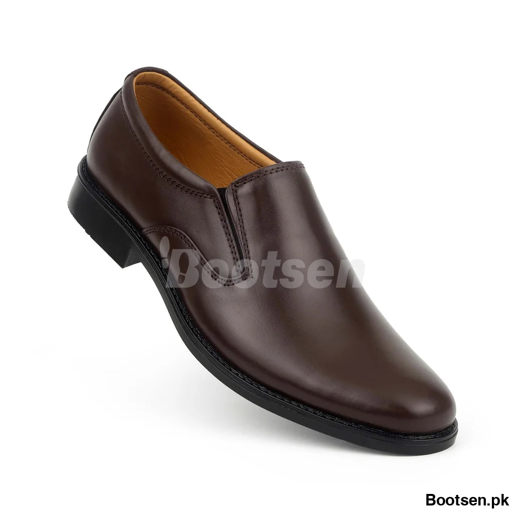 Mens Formal Shoes Genuine Leather | Art-820 42 / Brown